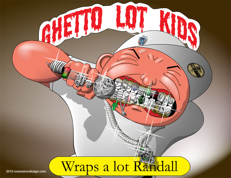 The wire wrap gangsta Ghetto Lot Kid